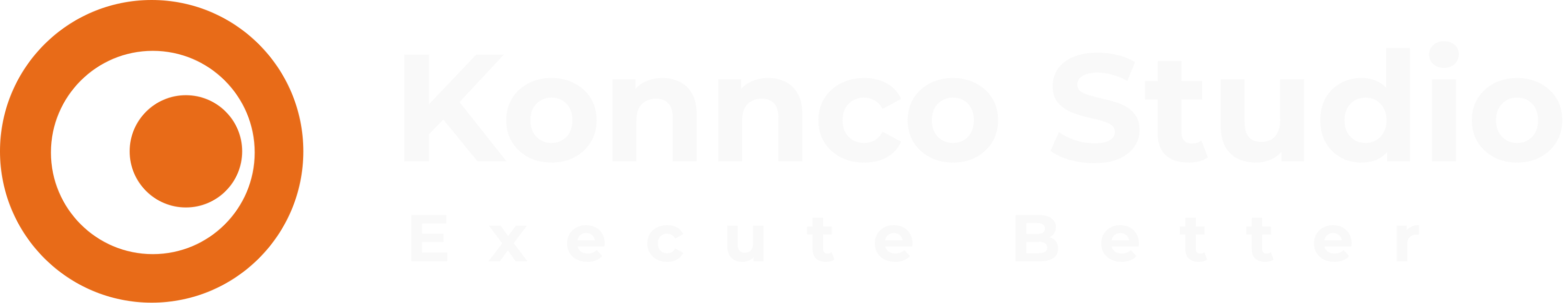 Horizontal Orange Putih