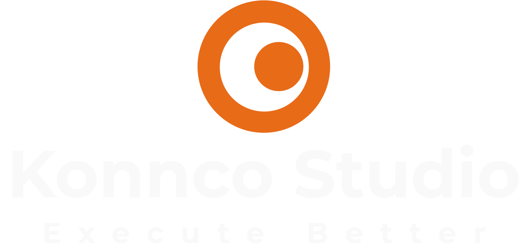 Vertikal Orange Putih